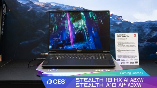 Updated MSI Stealth 18 HX AI remains one of the most portable large gaming laptops