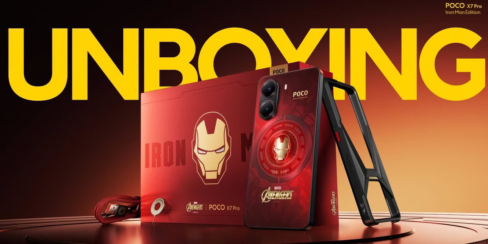 POCO X7 Pro Iron Man Edition