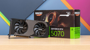 Відеокарта INNO3D GeForce RTX 5070 TWIN X2: органічний перехід на 1440p