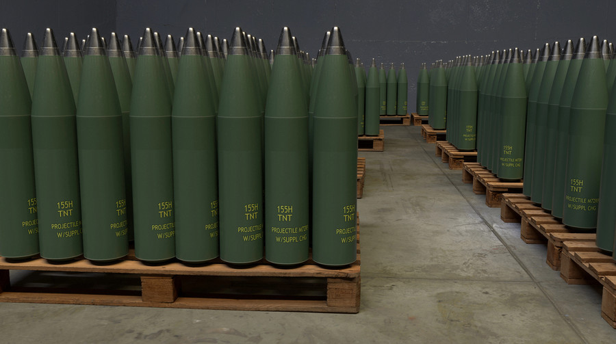 Ukraine completes construction of 155 mm ammunition plant