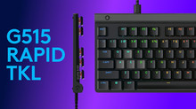 Logitech introduces its low-profile G515 RAPID TKL keyboard