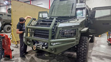 Ukrainian UkrArmoTech is preparing to present a prototype of its own tracked vehicles