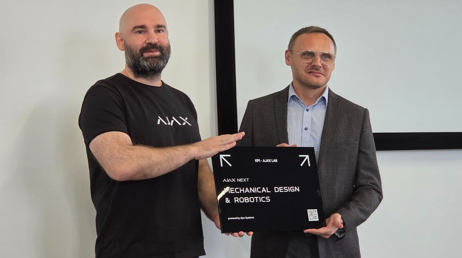 Ajax Systems opened a design and robotics laboratory at KPI