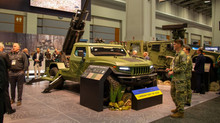 The US showed off an updated Hawkeye mobile howitzer, the predecessor of which was tested in Ukraine