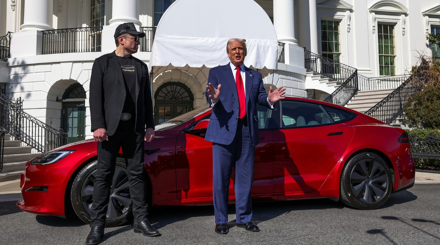 Trump says he will call attacks on Tesla locations domestic terrorism