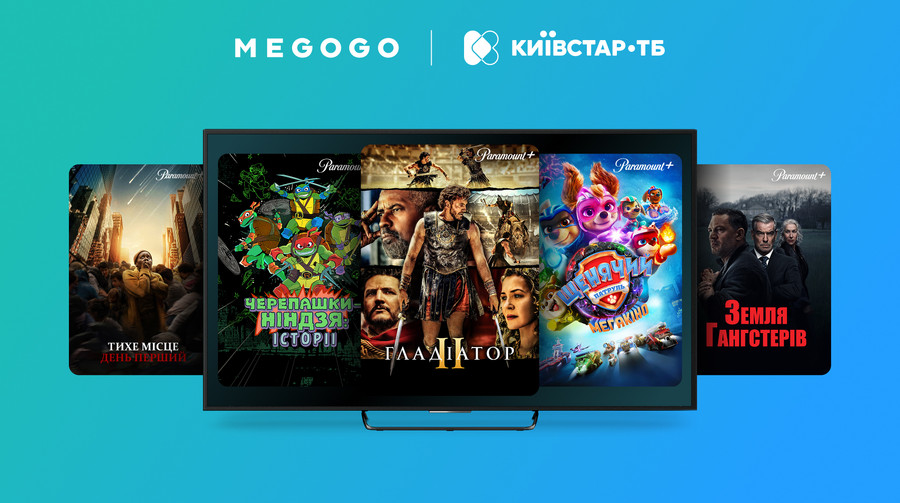 MEGOGO та Київстар ТБ уклали ко-ексклюзивну угоду для вмісту Paramount+