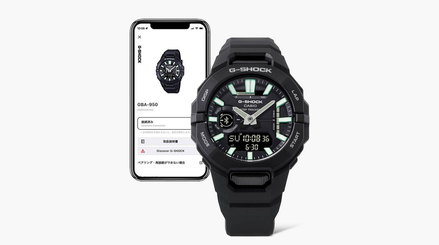 Casio представила новий спортивний годинник G-Shock GBA-950 з підтримкою Bluetooth та GPS
