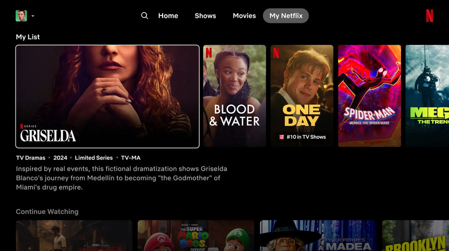 Netflix скоро отримає новий дизайн додатка для телевізорів