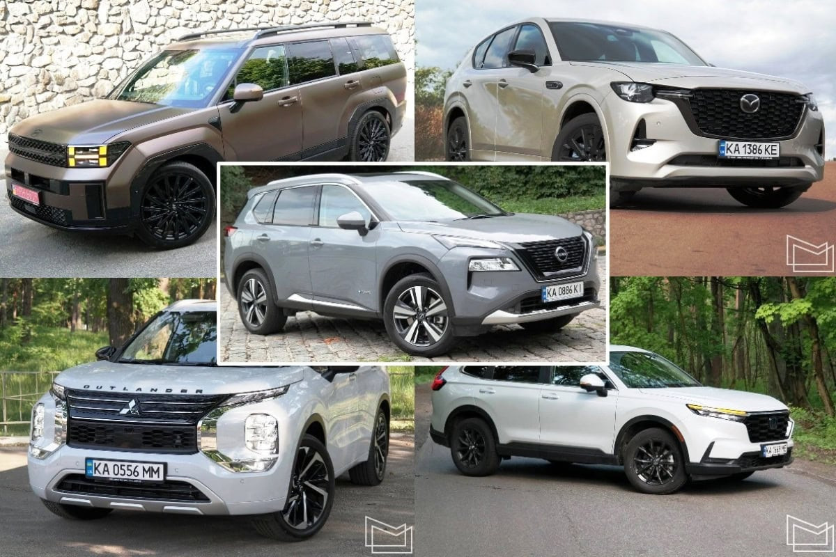 We compare the top 5 popular crossovers for $40-50 thousand: Nissan X-Trail, Honda CR-V, Mazda CX-60 and others