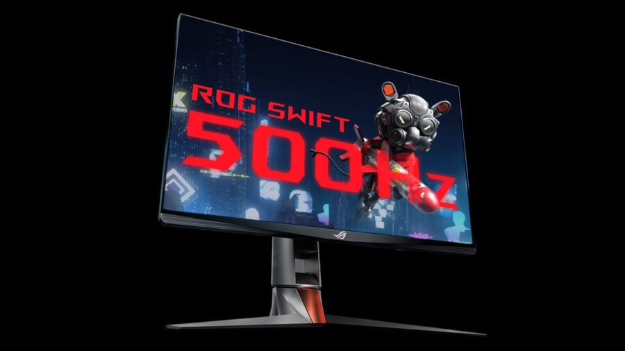 Asus ROG Swift 500 Hz - the first gaming monitor supporting 500 Hz and NVIDIA G-Sync