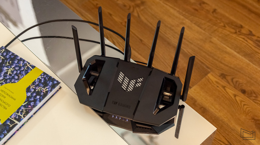 Суворий дизайн, Wi-Fi 7 та ігрові можливості: огляд роутера TUF Gaming BE6500 від ASUS
