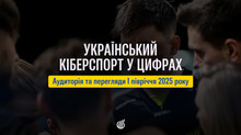 Перегляди кіберспортивних трансляцій українською зросли на 44%