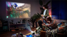 New 2nd generation The Freestyle portable projector: faster platform, longer-lasting light source