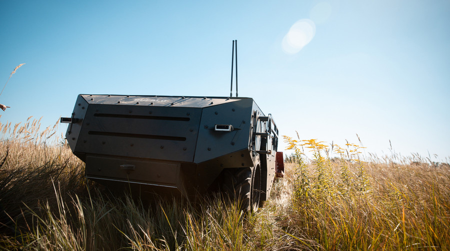 Ukrainian Bufalo: what a 4-ton ground drone with AI and a diesel engine is capable of