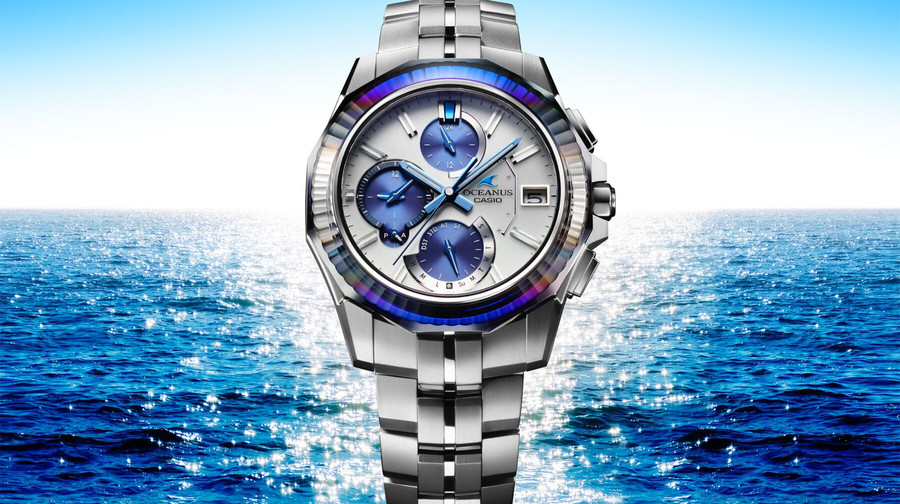 Casio представила нову модель преміум годинника Oceanus Manta за $2700