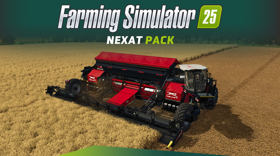 Farming Simulator 25 отримав доповнення NEXAT Pack з унікальною технікою