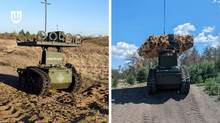 Robot with Ukrainian flamethrower: Ministry of Defence codified a ground drone with the RPV-16