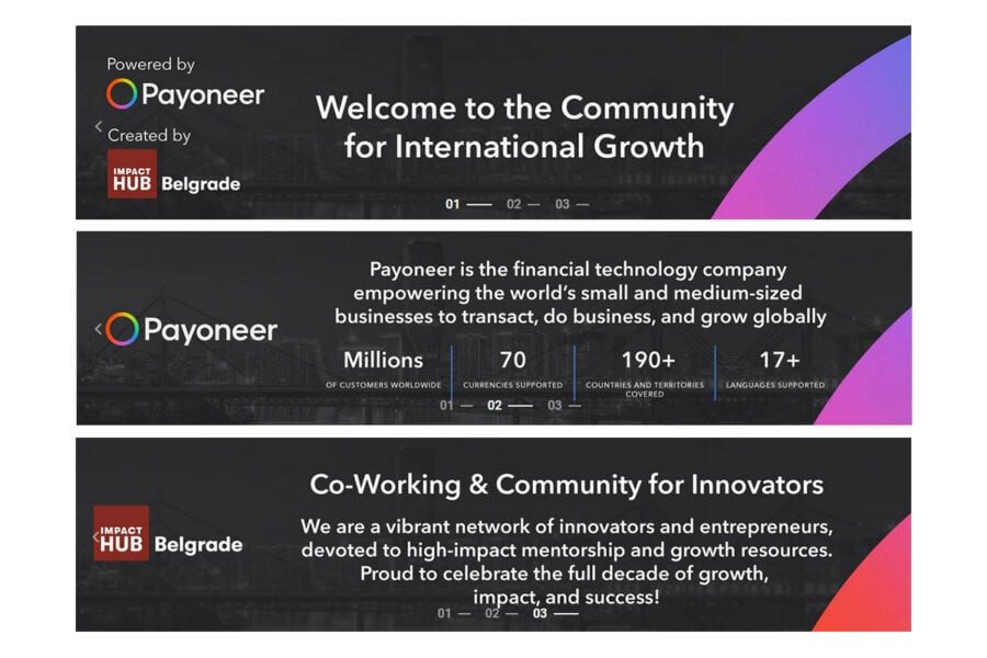 Payoneer та Impact Hub запускають платформу для підтримки українських підприємців