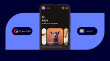 В мобільному браузері Opera Mini з'явився штучний інтелект Aria