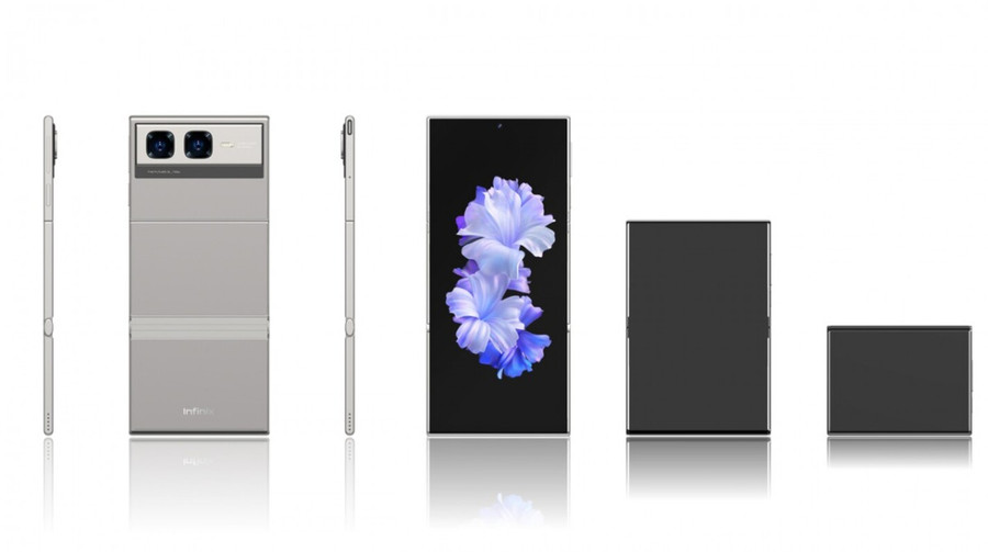 Infinix показала концепт потрійного складаного смартфона Zero Mini