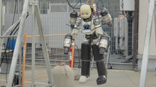 Italian researchers have created the world's first flying humanoid robot with jet engines