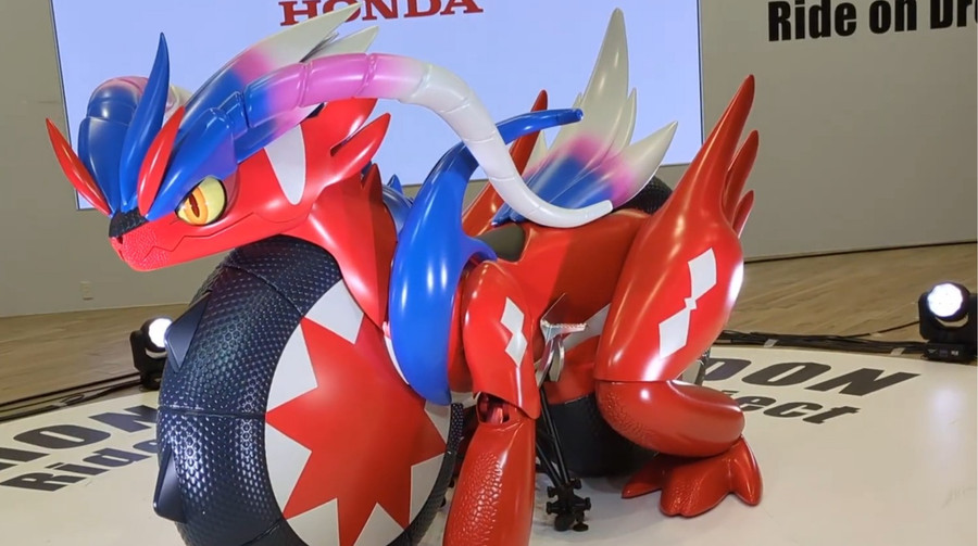 Honda розробила мотоцикл у вигляді покемона Koraidon з гри Pokemon Scarlet and Violet