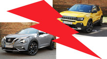 Nissan Juke vs. Jeep Avenger: дуель-тест про ДИЗАЙН і не тільки
