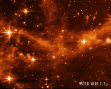 NASA has released a Webb Telescope image of the Large Magellanic Cloud