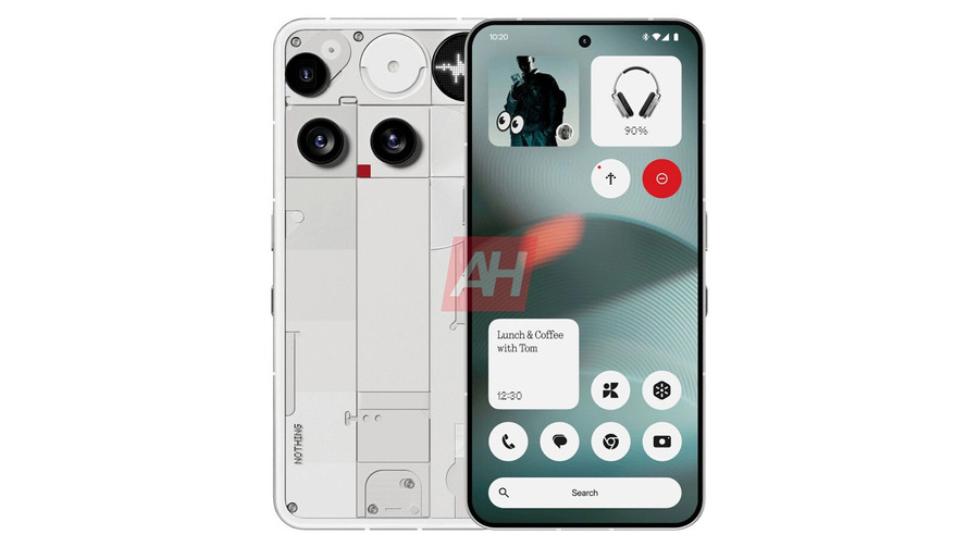 Nothing Phone (3) зʼявився на офіційних рендерах з незвичним розміщенням камер