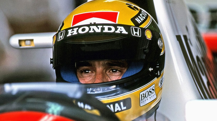 Ayrton Senna's 1992 Formula 1 helmet sells for record $963,700