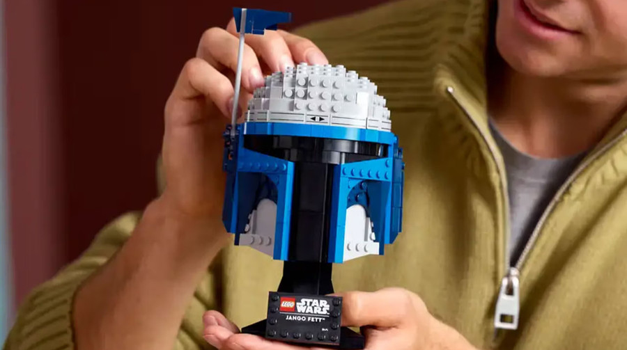 Новинка в серії Star Wars Helmet Collection — LEGO представила шолом Джанґо Фетта