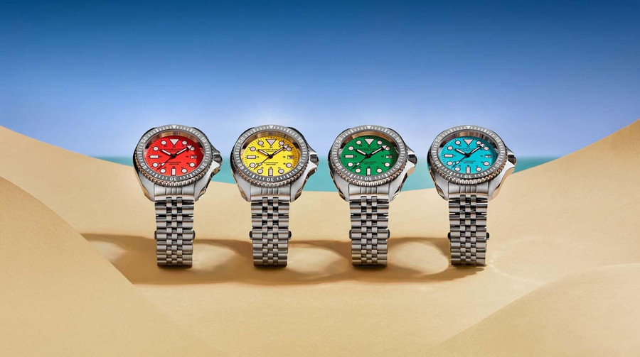 French brand Jacques Bianchi has introduced a new collection of diving watches JB200 Aquastrike