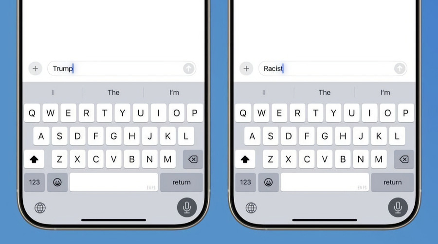 Apple визнала помилку в iPhone, через яку під час диктування слово “racist” замінювалося на “Trump”