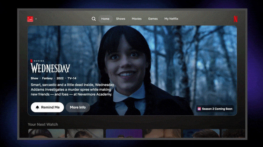 Netflix оновлює дизайн додатка для ТВ і впроваджує вертикальну стрічку та ШІ на смартфонах