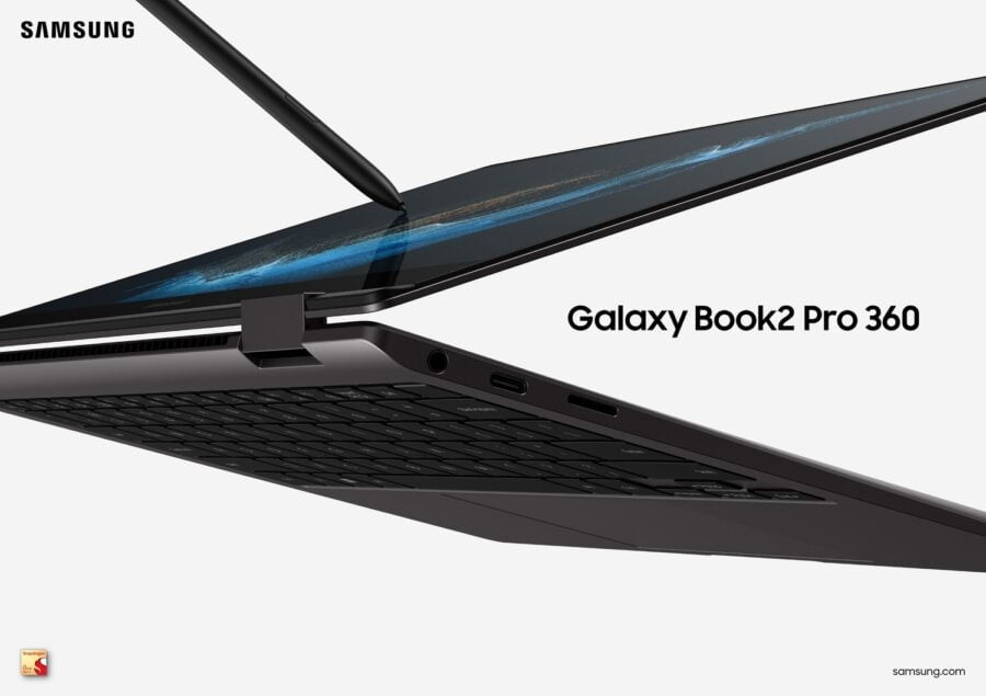 Samsung announced the Galaxy Book2 Pro 360 laptop on the Snapdragon 8cx Gen 3 chipset