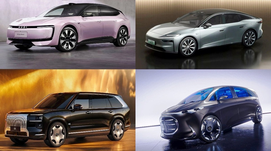 The most interesting debuts of the 2025 Shanghai Auto Show: Audi E5 Sportback, Mercedes-Benz Vision V, Toyota bZ7, ZEEKR 9X and others