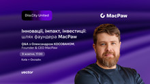 Diia.City United проведе Q&A зі засновником MacPaw Олександром Косованом
