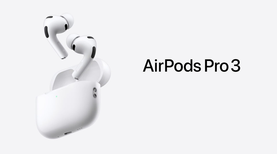 Нові Apple AirPods Pro 3 мають сенсор серцевого ритму та функцію перекладу у реальному часі