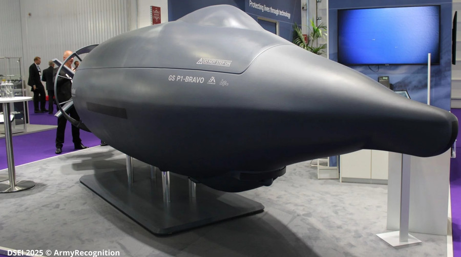 An underwater drone was shown in London that can change its tasks thanks to AI