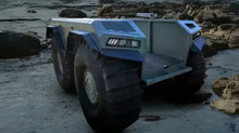 В Україні презентували наземний дрон-амфібію UNEX UGV, створений для потреб ЗСУ