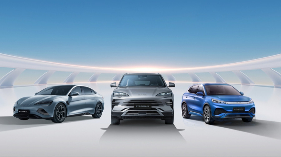 Китайська BYD очолила український ринок нових авто у вересні 2025-го