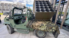 The Bluszcz mobile unmanned mine-clearing complex was presented in Poland