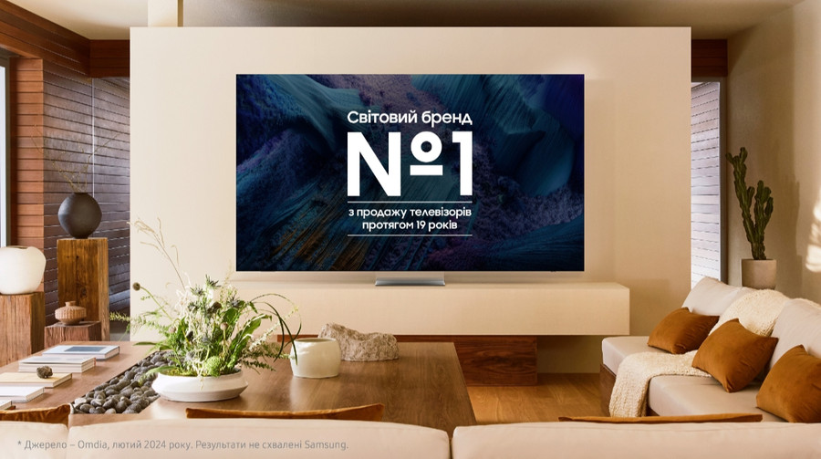 Samsung стала лідером на ринку телевізорів 19 рік поспіль