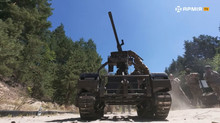 Військові показали, як працює український наземний дрон Droid із кулеметом та ШІ