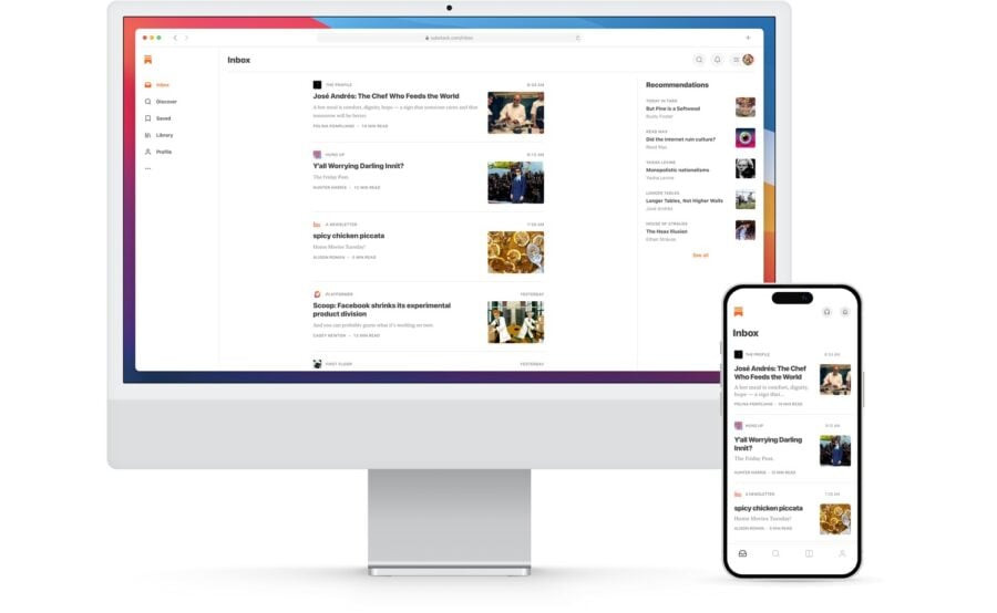 Substack Reader — новий RSS-агрегатор для тих, хто сумує за Google Reader