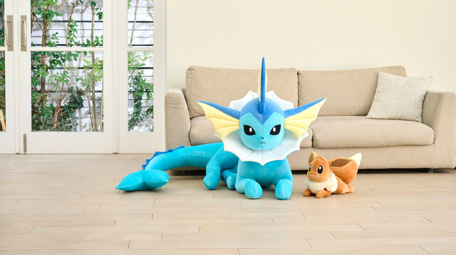 Pokémon releases life-size Eeveelution plush toys