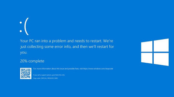 Microsoft відмовляється від легендарного синього екрана смерті у Windows