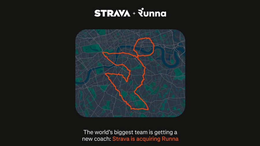 Strava купує додаток для створення персональних бігових тренувань Runna