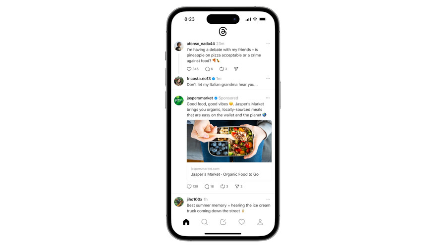 More Threads users will start seeing ads
