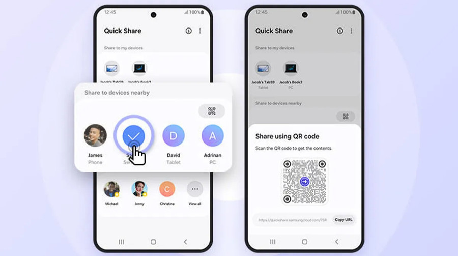 Google тестує автоматичне створення QR-кодів у Quick Share
